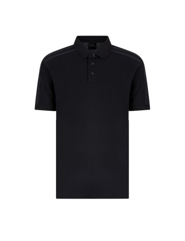 Polo uomo regular fit in piquè di cotone e dettaglio logo tape XM000307AF10366 A|X Armani Exchange