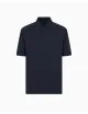 Polo uomo regular fit in piquè di cotone e dettaglio logo tape XM000307AF10366 A|X Armani Exchange