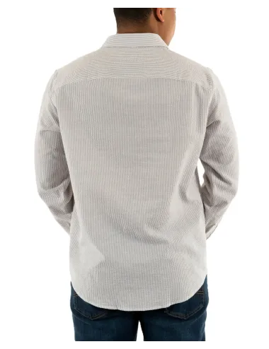 Camicia uomo in seersucker di cotone regular fit XM000429AF13141 A|X Armani Exchange