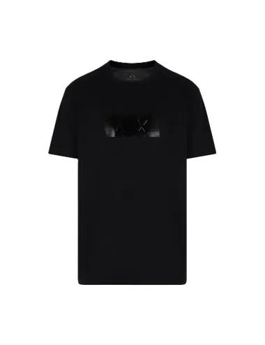 T-shirt uomo in cotone regular fit stampa logo vinile XM000786AF10364 A|X Armani Exchange