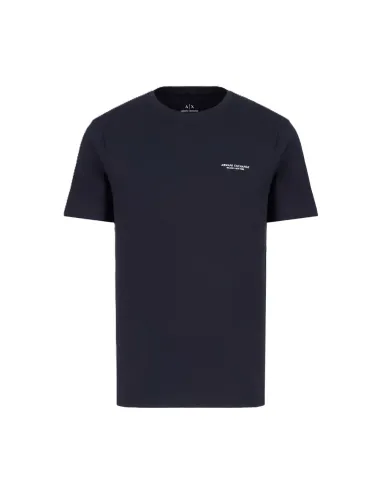 T-shirt uomo in jersey di cotone con logo minimal 8NZT91Z8H4Z A|X Armani Exchange