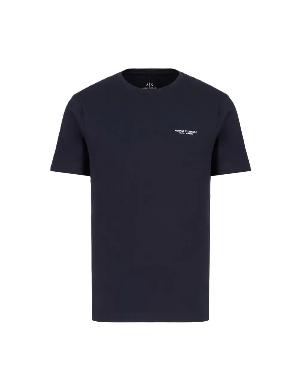 T-shirt uomo in jersey di cotone con logo minimal 8NZT91Z8H4Z A|X Armani Exchange
