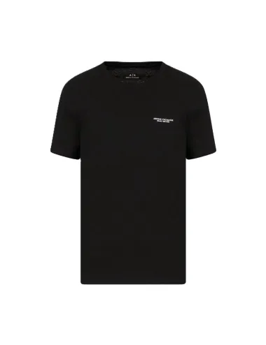 T-shirt uomo in jersey di cotone con logo minimal 8NZT91Z8H4Z A|X Armani Exchange