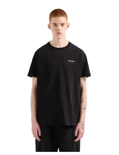 T-shirt uomo in jersey di cotone con logo minimal 8NZT91Z8H4Z A|X Armani Exchange