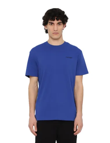 T-shirt uomo in jersey di cotone con logo minimal 8NZT91Z8H4Z A|X Armani Exchange