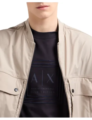 T-shirt uomo in cotone mercerizzato regular fit XM000358AF10364 A|X Armani Exchange