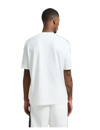T-shirt uomo girocollo in cotone regular fit con bande logate XM000322AF10361 A|X Armani Exchange