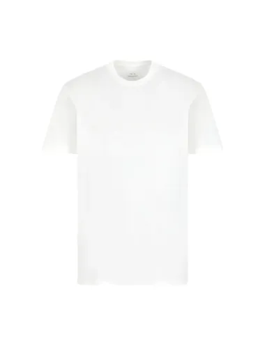 T-shirt uomo maniche corte in cotone regular fit logo in rilievo XM000554AF10356 A|X Armani Exchange
