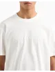 T-shirt uomo maniche corte in cotone regular fit logo in rilievo XM000554AF10356 A|X Armani Exchange
