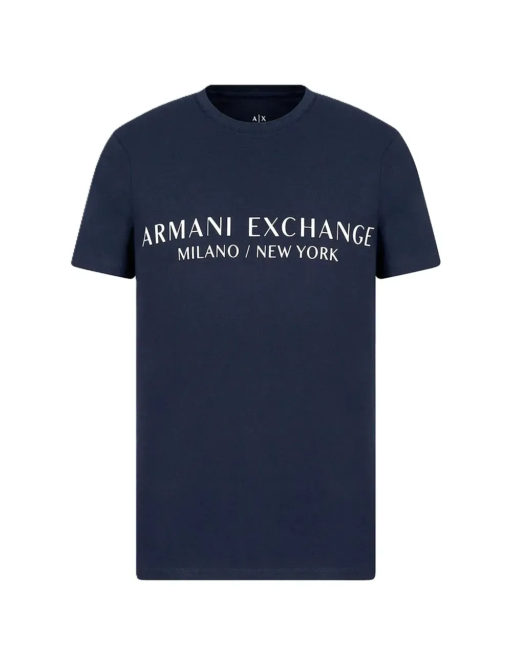 T-shirt uomo maniche corte in cotone con logo a contrasto 8NZT72Z8H4Z A|X Armani Exchange T-shirt uomo maniche corte in cotone con logo a contrasto 8NZT72Z8H4Z A|X Armani Exchange