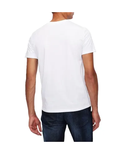 T-shirt uomo maniche corte in cotone con logo a contrasto 8NZT72Z8H4Z A|X Armani Exchange