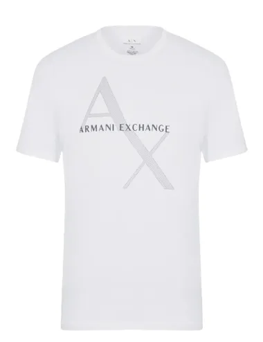 T-shirt uomo maniche corte regular fit con stampa 8NZT76Z8H4Z A|X Armani Exchange