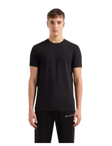 T-shirt uomo in jersey di cotone slim fit e logo minimal 8NZT84Z8M9Z A|X Armani Exchange