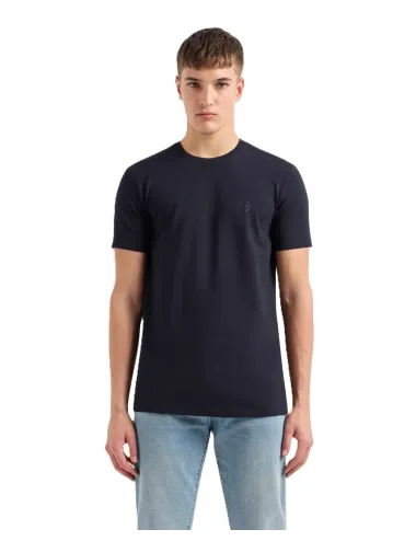 T-shirt uomo in jersey di cotone slim fit e logo minimal 8NZT84Z8M9Z A|X Armani Exchange