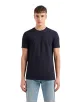 T-shirt uomo in jersey di cotone slim fit e logo minimal 8NZT84Z8M9Z A|X Armani Exchange