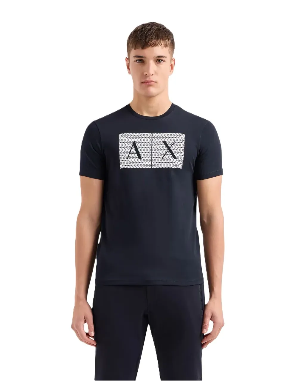 T-shirt uomo stampata in cotone slim fit 8NZTCKZ8H4Z A|X Armani Exchange