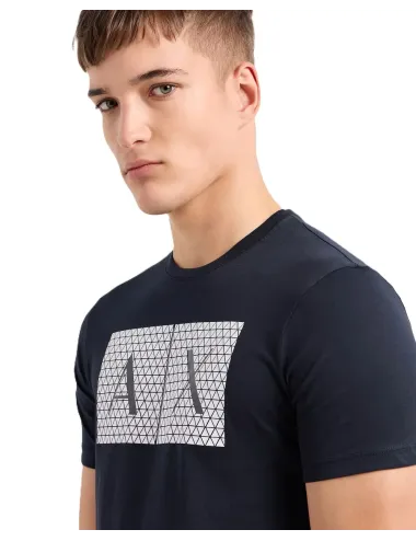 T-shirt uomo stampata in cotone slim fit 8NZTCKZ8H4Z A|X Armani Exchange