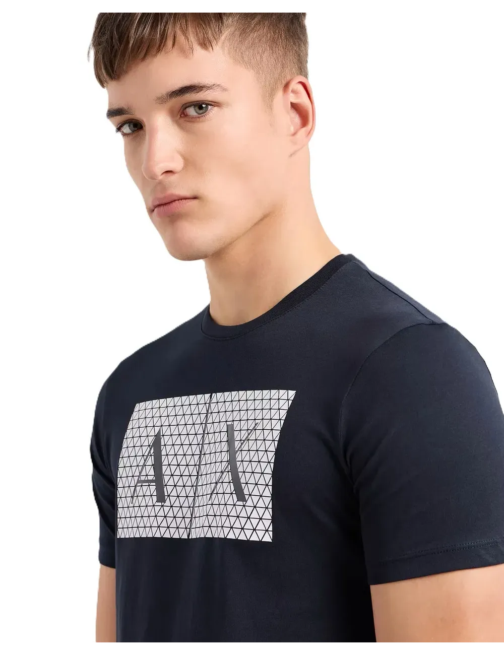 T-shirt uomo stampata in cotone slim fit 8NZTCKZ8H4Z A|X Armani Exchange