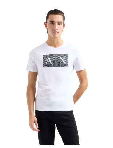 T-shirt uomo stampata in cotone slim fit 8NZTCKZ8H4Z A|X Armani Exchange