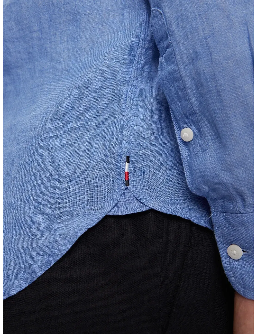 Camicia uomo in lino MW0MW34602 Tommy Hilfiger