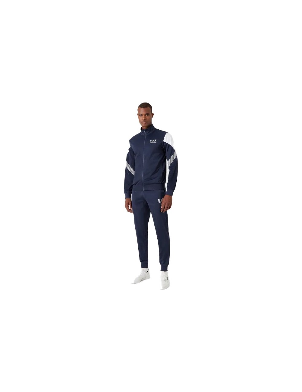 Tuta uomo in tessuto acetato con zip 6LPV59PJ08Z EA7 Emporio Armani Tuta uomo in tessuto acetato con zip 6LPV59PJ08Z EA7 Emporio Armani