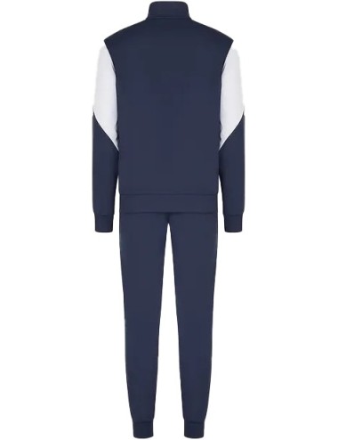 Tuta uomo in tessuto acetato con zip 6LPV59PJ08Z EA7 Emporio Armani