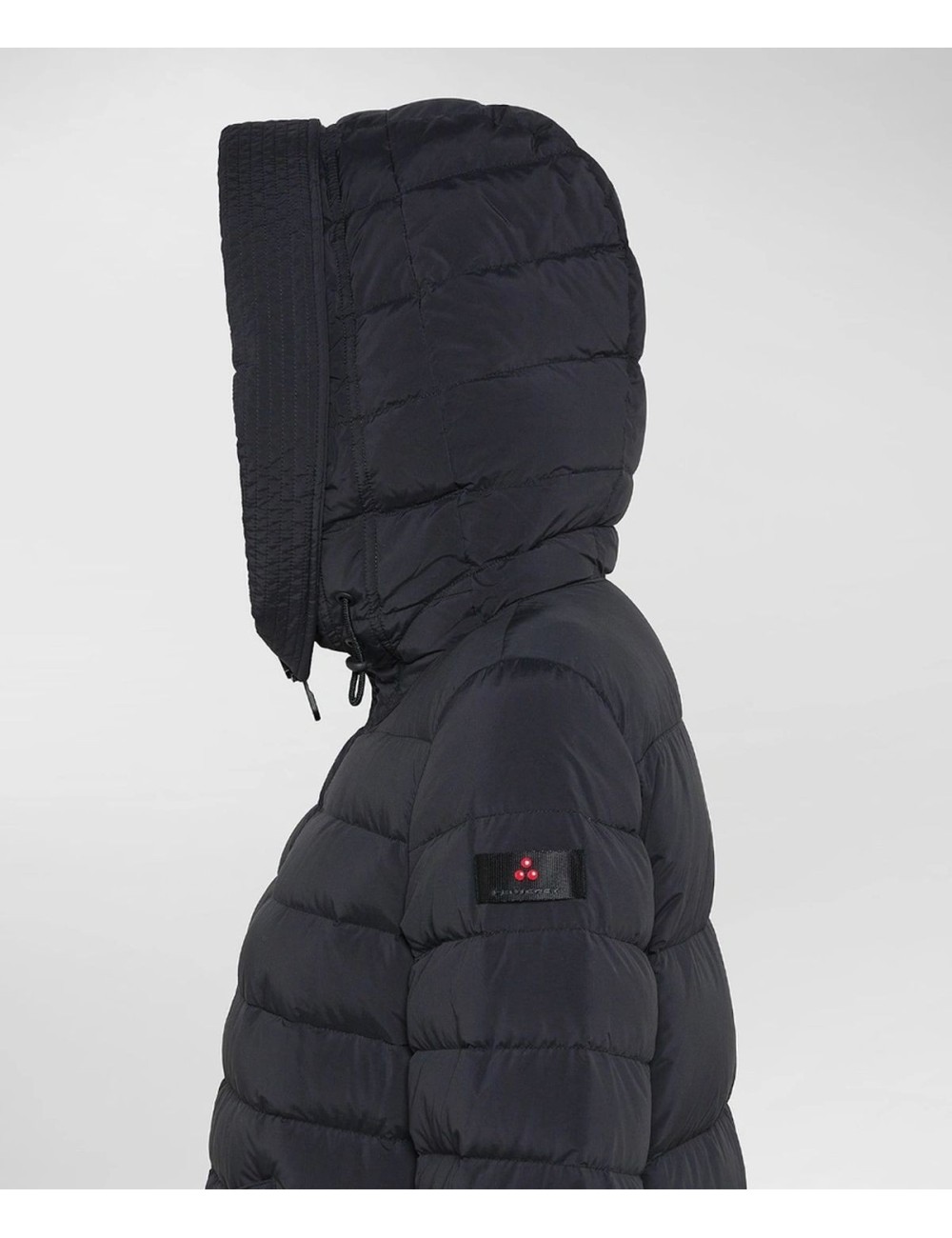 Piumino lungo con pelliccia PED401701190986 Peuterey