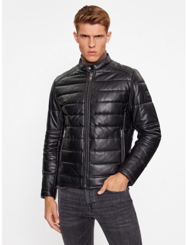 Giubbotto di pelle uomo Jolomi 50498499 Boss Orange