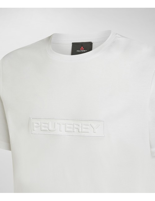 T-shirt uomo con scritta in rilievo Otago Mer PEU513099011997 Peuterey