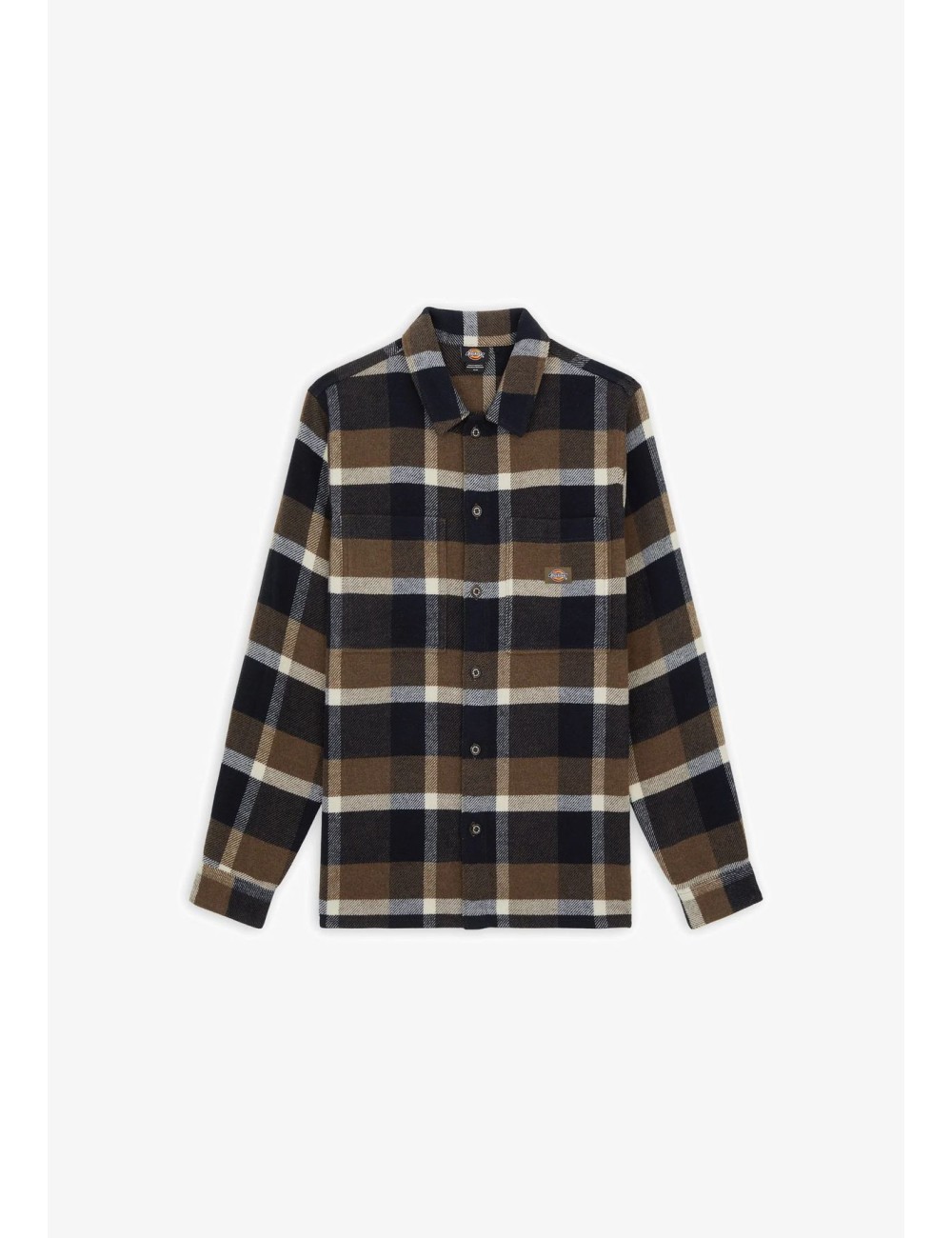 Camicia uomo in flanella con tasche sul petto Coaling DK0A4XZZ Dickies Camicia uomo in flanella con tasche sul petto Coaling DK0A4XZZ Dickies