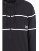 Felpa uomo con cappuccio e dettagli color block 6DPM81PJTKZ EA7 Emporio Armani
