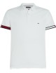 Polo uomo slim fit con dettaglio bandiera MW0MW37518 Tommy Hilfiger