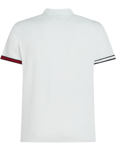 Polo uomo slim fit con dettaglio bandiera MW0MW37518 Tommy Hilfiger