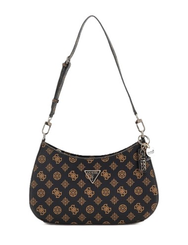 Borsa a spalla Noelle in ecopelle e logo 4G peony HWPZ7879180 Guess