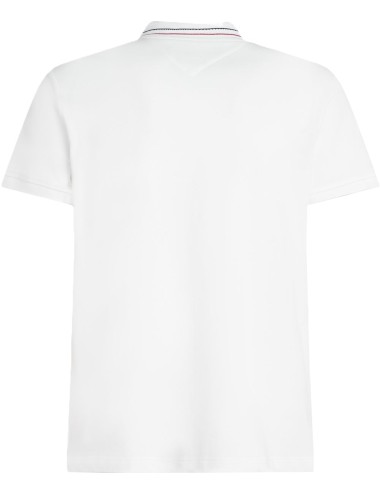 POLO UOMO PLACKET INTEREST REG POLO MW0MW38459 Tommy Hilfiger