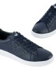 Sneakers uomo basse in pelle con logo a rilievo X8X001XCC51 EA7 Emporio Armani