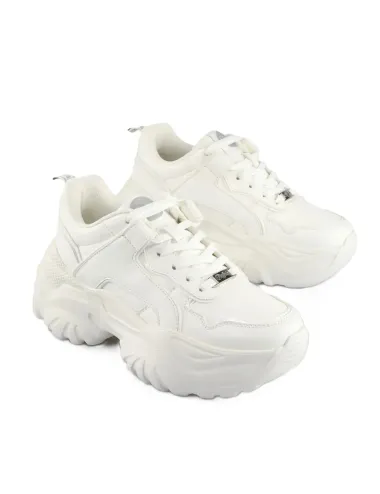 Sneakers donna chunky in ecopelle Bliss One 1636360 Buffalo