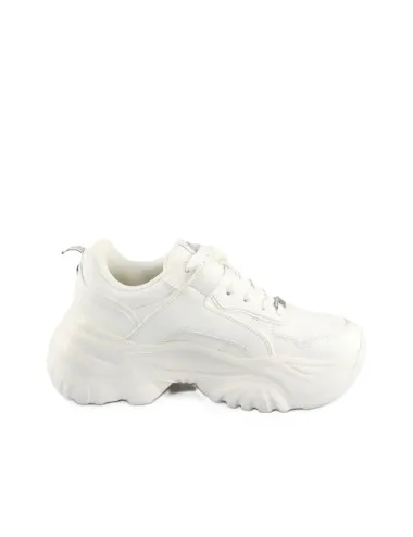 Sneakers donna chunky in ecopelle Bliss One 1636360 Buffalo