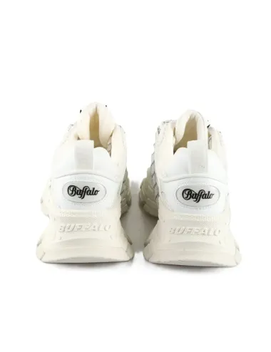 Sneakers donna in ecopelle Saturn Lace 1636351 Buffalo