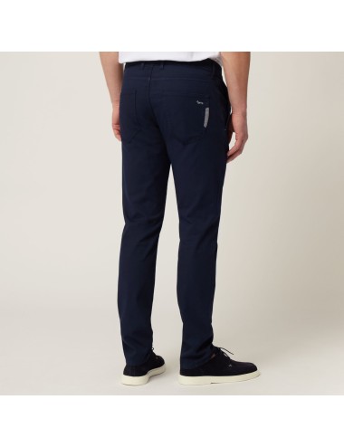 Pantaloni uomo in cotone elastico narrow fit WNN004053469 Harmont&Blaine
