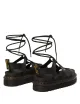 Sandali donna in pelle Nartilla Black Athena con lacci stile gladiatore 31617001 Dr.Martens