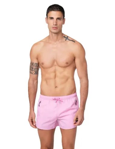 Boxer mare uomo tinta unita con dettaglio zip FK25-M01BU03PK F**K