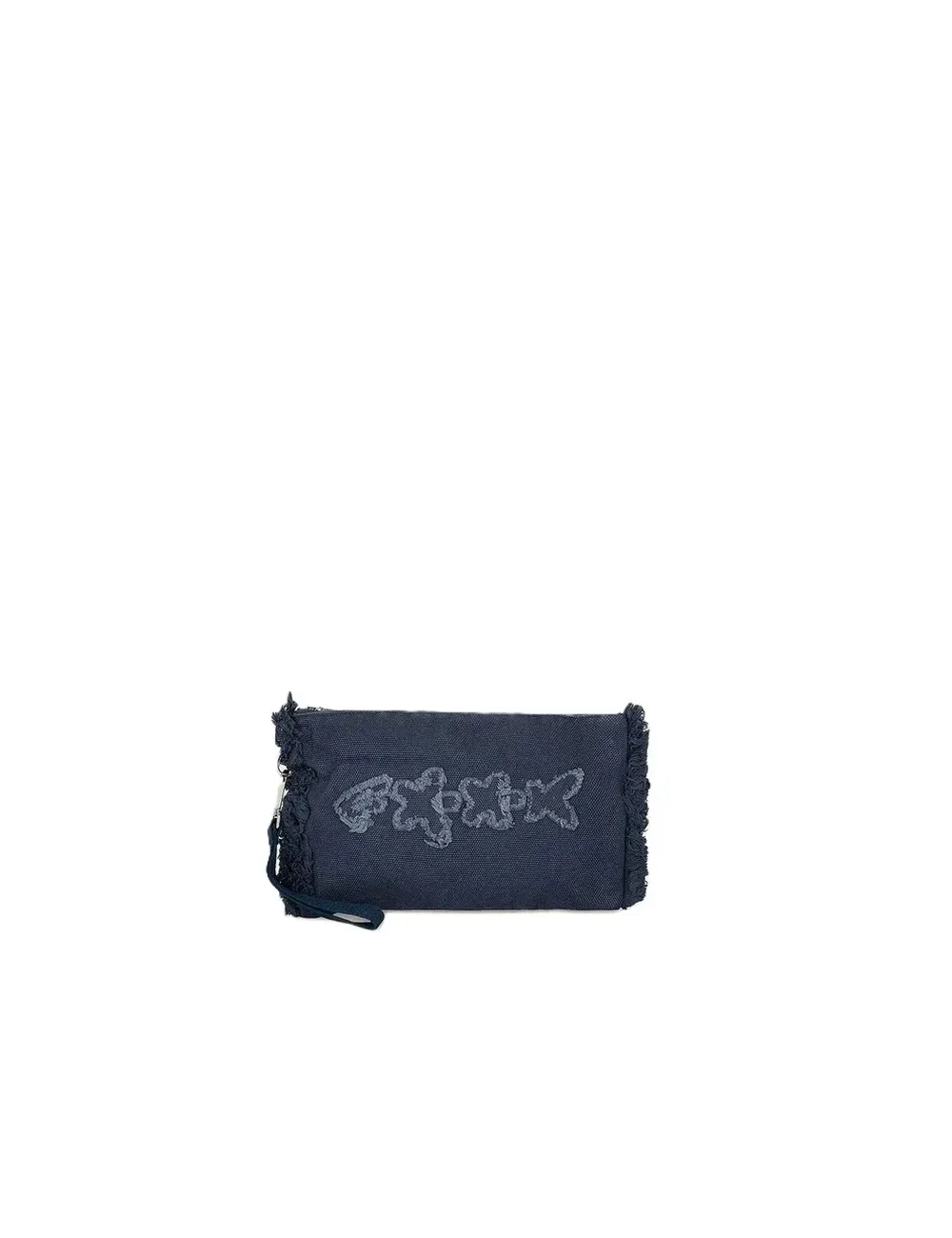 Pochette mare in cotone con logo FA25-A054BU F**K