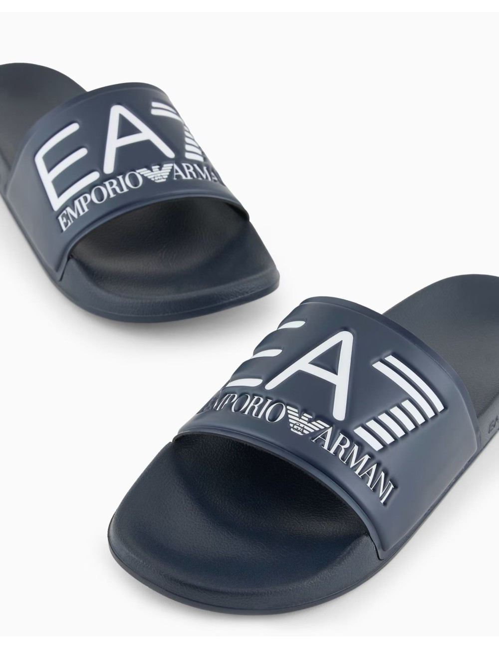 Ciabatte unisex con maxi logo 7X000108AF15118 EA7 Emporio Armani