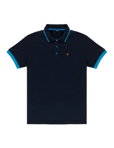 Polo uomo cotone a maniche corte e dettagli a contrasto Ray T20300PX9031 Refrigiwear