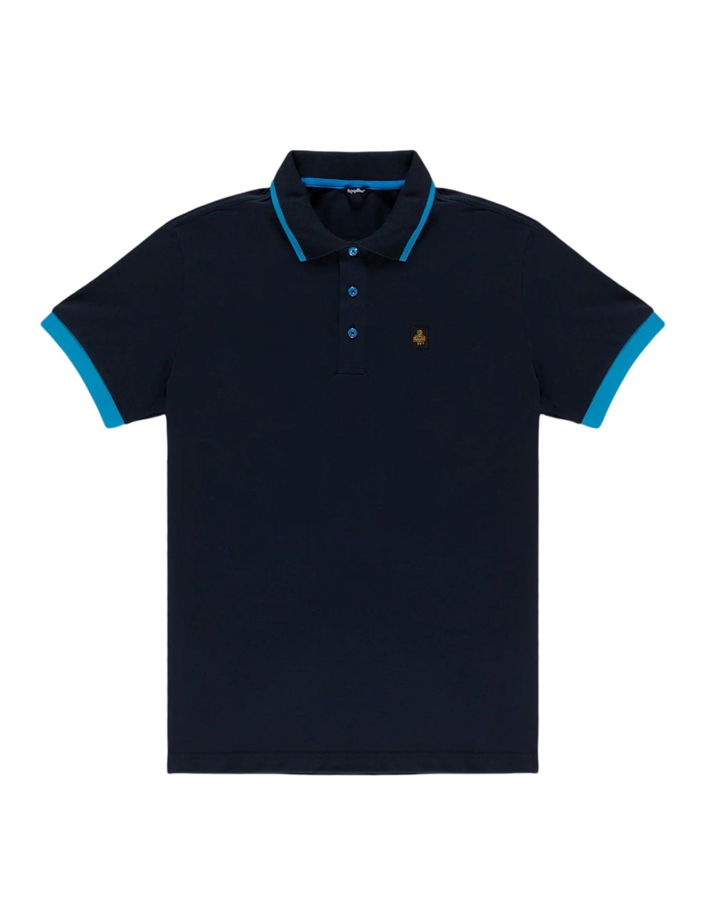 Polo uomo cotone a maniche corte e dettagli a contrasto Ray T20300PX9031 Refrigiwear Polo uomo cotone a maniche corte e dettagli a contrasto Ray T20300PX9031 Refrigiwear