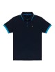 Polo uomo cotone a maniche corte e dettagli a contrasto Ray T20300PX9031 Refrigiwear