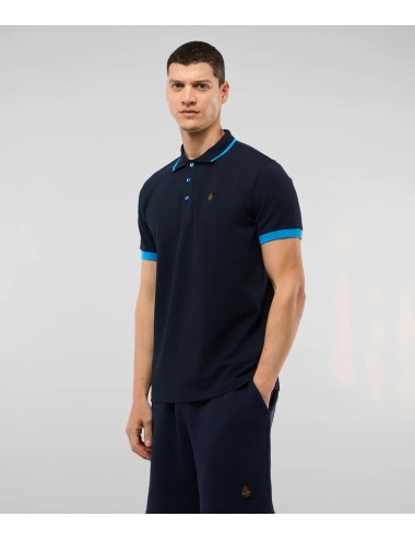 Polo uomo cotone a maniche corte e dettagli a contrasto Ray T20300PX9031 Refrigiwear