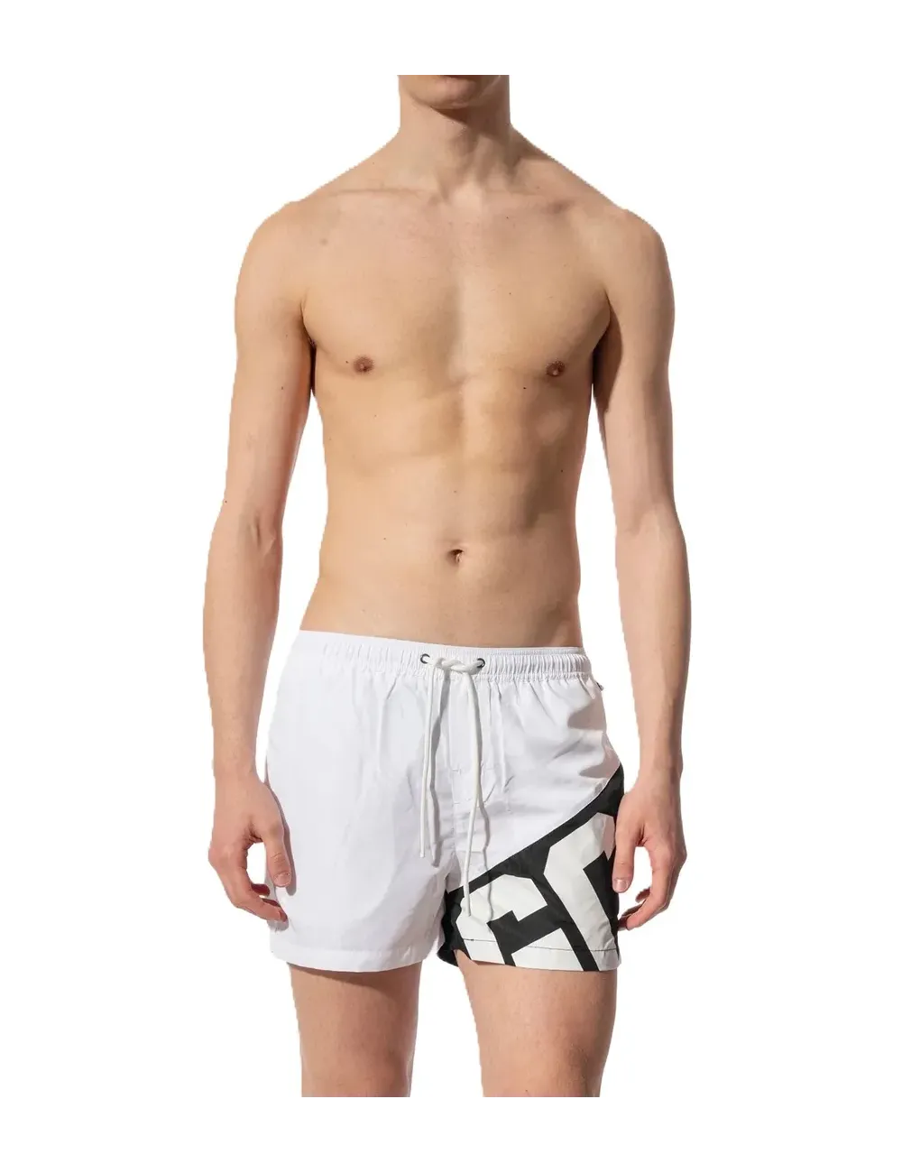 Boxer mare corto uomo banda logata B1EM3910AW1 GCDS