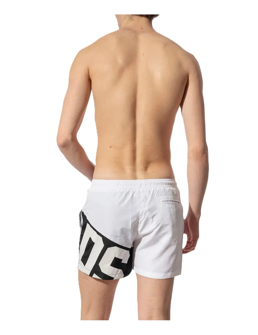 Boxer mare corto uomo banda logata B1EM3910AW1 GCDS